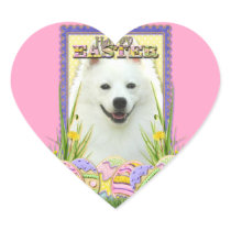 Easter Egg Cookies - American Eskimo Sticker