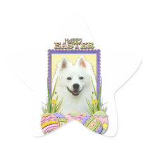Easter Egg Cookies - American Eskimo Star Sticker
