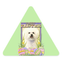 Easter Egg Cookies - Bichon Frise Stickers