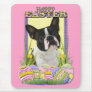 Easter Egg Cookies - Boston Terrier Mousepads