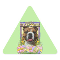 Easter Egg Cookies - Bulldog Triangle Stickers