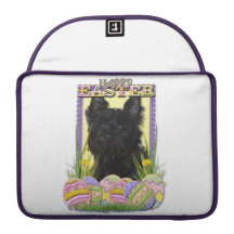 Easter Egg Cookies - Cairn Terrier Sleeves For MacBook Pro