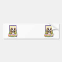 Easter Egg Cookies - Cavalier - Blenheim Bumper Stickers