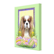 Easter Egg Cookies - Cavalier - Blenheim Gallery Wrap Canvas