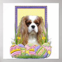 Easter Egg Cookies - Cavalier - Blenheim Posters