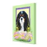 Easter Egg Cookies - Cavalier - Tri-colour Canvas Prints