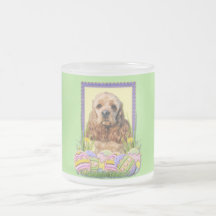 Easter Egg Cookies - Cocker Spaniel Coffee Mugs