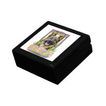Easter Egg Cookies - German Shepherd Keepsake Box