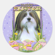 Easter Egg Cookies - Havanese Stickers