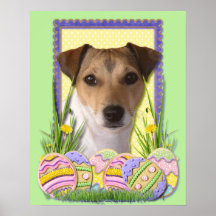 Easter Egg Cookies - Jack Russell Posters