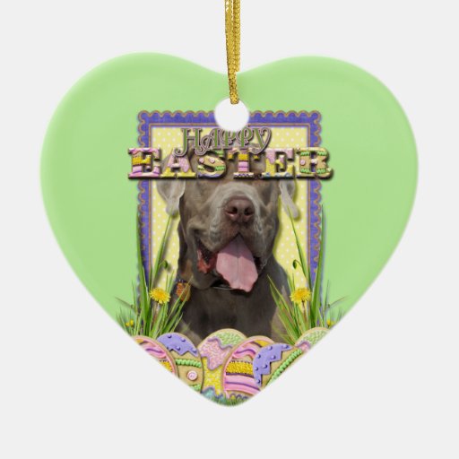 Easter Egg Cookies - Mastiff Christmas Tree Ornament