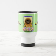 Easter Egg Cookies - Pekingese - Pebbles Coffee Mug