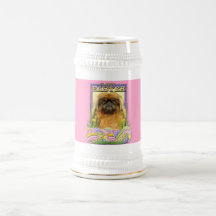 Easter Egg Cookies - Pekingese - Pebbles Coffee Mugs