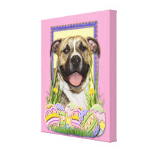 Easter Egg Cookies - Pitbull - Tigger Canvas Prints