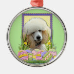 Easter Egg Cookies - Poodle - Apricot Christmas Ornament
