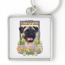 Easter Egg Cookies - Pug Keychains