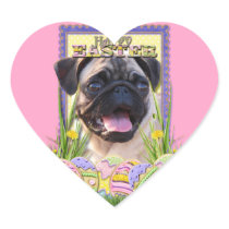 Easter Egg Cookies - Pug Heart Stickers