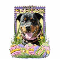 Easter Egg Cookies - Rottweiler Photo Cut Outs
