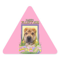 Easter Egg Cookies - Shar Pei Triangle Sticker