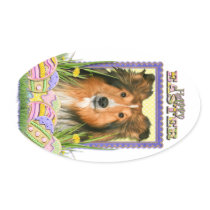 Easter Egg Cookies - Sheltie Stickers