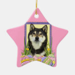 Easter egg Cookies - Shiba Inu Ornament