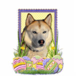 Easter Egg Cookies - Siberian Husky Copper Cut Outs