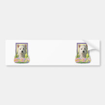 Easter Egg Cookies - West Highland Terrier Bumper Stickers