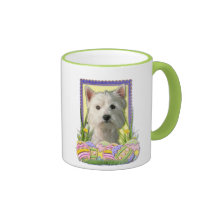 Easter Egg Cookies - West Highland Terrier Coffee Mug