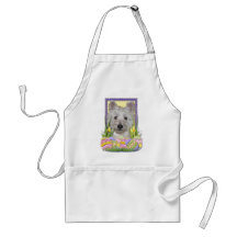 Easter Egg Cookies - West Highland Terrier - Tank Apron