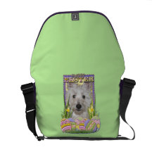 Easter Egg Cookies - West Highland Terrier - Tank Courier Bags