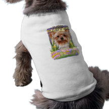 Easter Egg Cookies - Yorkshire Terrier Doggie Tee Shirt