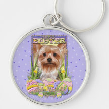 Easter Egg Cookies - Yorkshire Terrier Keychains