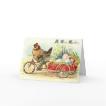 Easter Egg delivery service Greeting Cards
