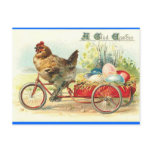 Easter Egg delivery service Postcard