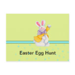 EASTER EGG HUNT INVITATION postcards