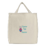 Easter Egg Hunter embroidered bags