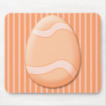 Easter Egg (Orange) Mousepad