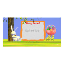Easter Egg Robbers Customised Photo Card