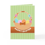 Easter Eggs Basket Card