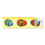 Easter Eggs bumper stickers