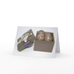 Easter eggs in a chocolate box cards