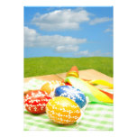 Easter eggs invitation