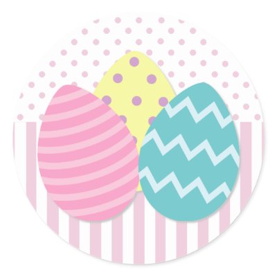 Easter Eggs Stickers by teeboutique