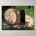 Easter Empty Tomb of Jesus Christ Poster Photo posters