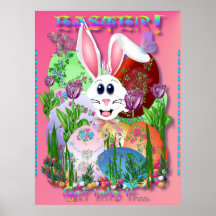 Easter!  Get into it...pink...Poster