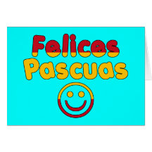 Easter Gifts for Spanish Speakers  Felices Pascuas Cards
