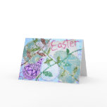 Easter Glitter Collage cards