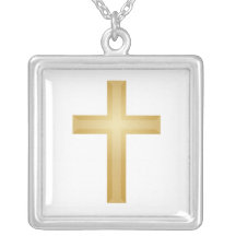 Easter/Gold Christian Cross Jewelry