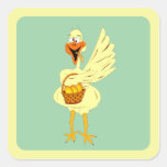 Easter Goose Sticker