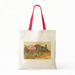 Easter Greetings With Egg Train bags